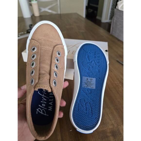 Blowfish Malibu Brown Slip-On Kids Shoes Size 1 - Picture 3 of 6